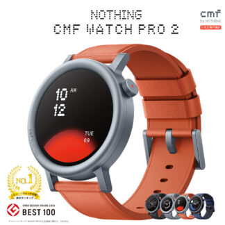 「 2024年度グッドデザイン賞受賞」CMF by Nothing Watch Pro 2 スマートウォッチ